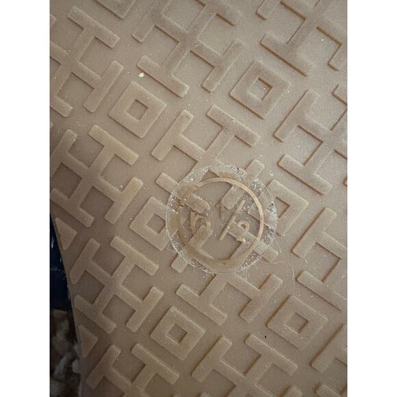 Tory Burch Miller FlipFlop Bright Rainbow Navy 6.5 - Picture 5 of 5